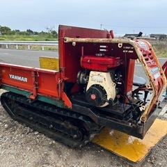 ヤンマー 運搬車 CG120 クローラー5馬力積載量500kg キャタ運搬機林業