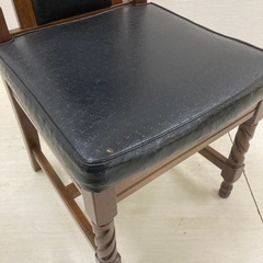 英国調 英国調 アンティーク調 ツイスト ハイバックチェア 椅子 2脚