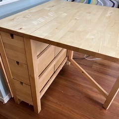 IKEA バタフライ テーブルの中古が安い！激安で譲ります・無料で