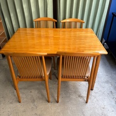 キツツキ ダイニングセット(家具)の中古が安い！激安で譲ります・無料