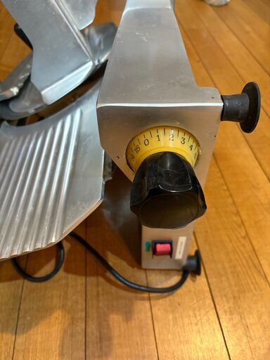 ABM 田崎 ミート・ハムスライサー φ250mm 刃研付属 イタリア製