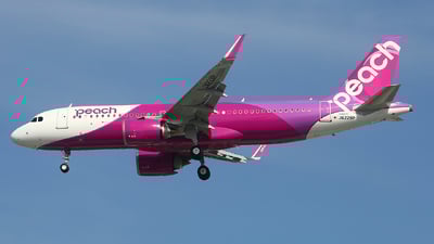 JA228P - Airbus A320-251N - Peach - Flightradar24
