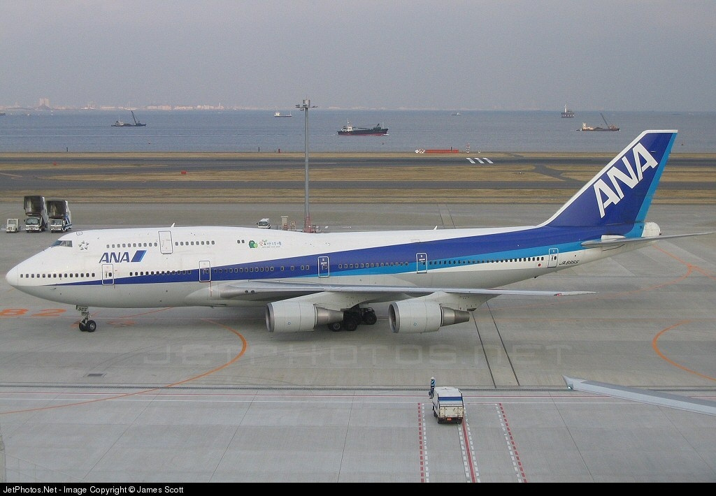 JA8955 | Boeing 747-481D | All Nippon Airways (ANA) | James Scott