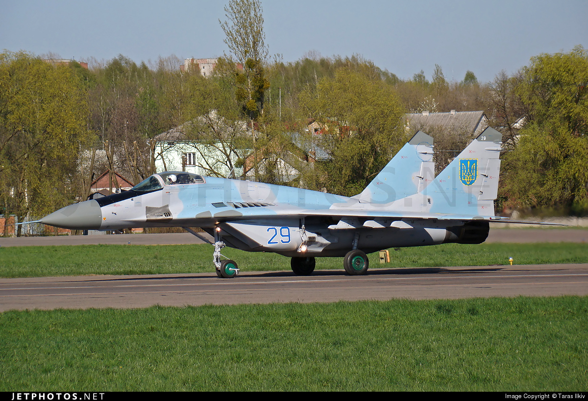 29 | Mikoyan-Gurevich MiG-29 Fulcrum | Ukraine - Air Force | Taras