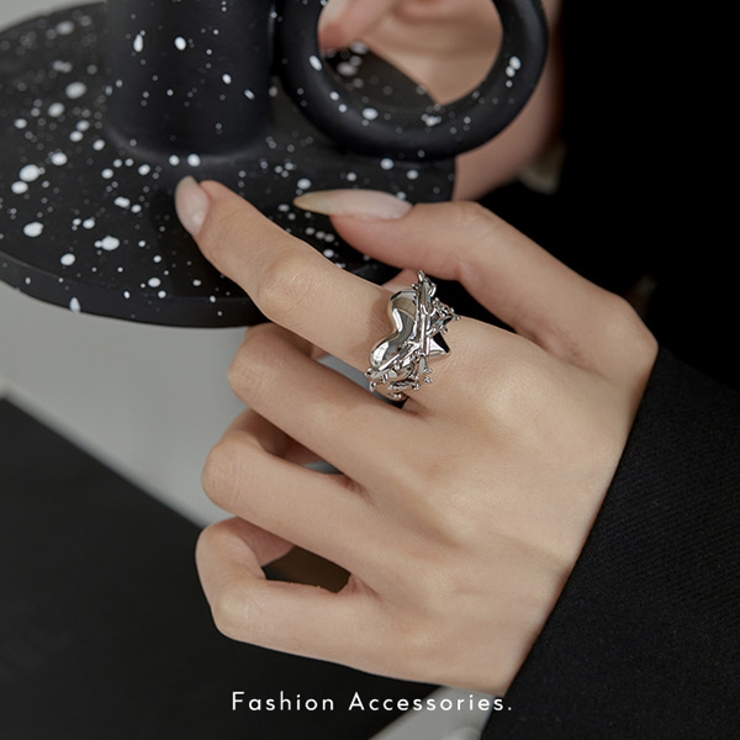 棘 ハートモチーフ リング[品番：DCTW0003921]｜Decorative
