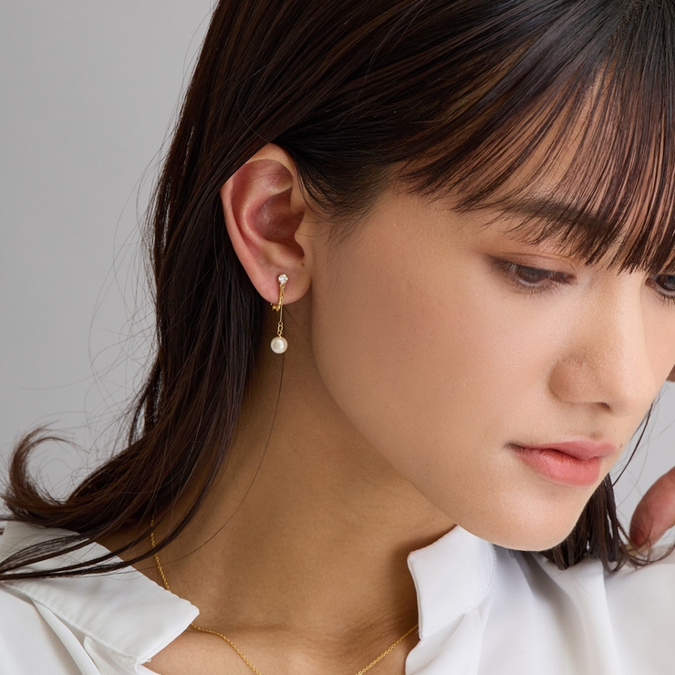 イヤリング ピアス 純チタン[品番：MLOA0001460]｜Melody Accessory