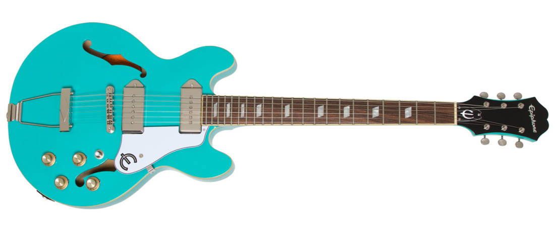 Epiphone Casino Coupe In Turquoise | Long & McQuade