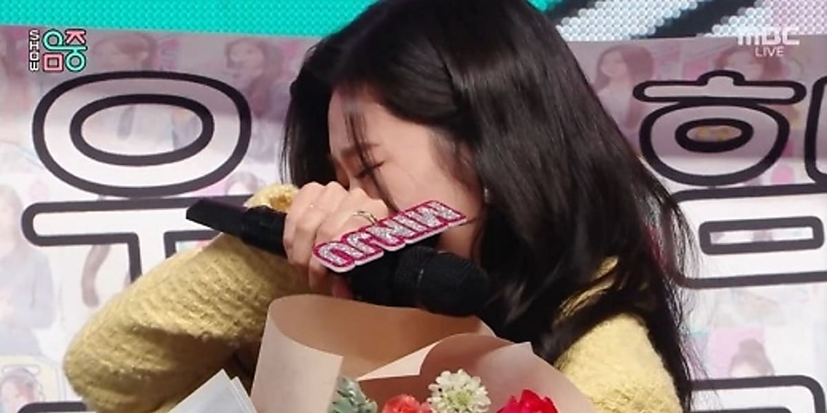 IZ*ONE出身キム・ミンジュ「ショー 音楽中心」のMCを卒業…番組で号泣