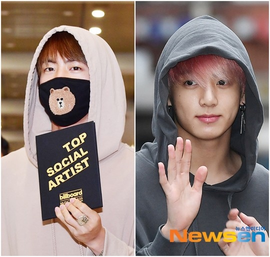 BTS（防弾少年団）、個性光るパーカーファッションに注目…フードを被っ