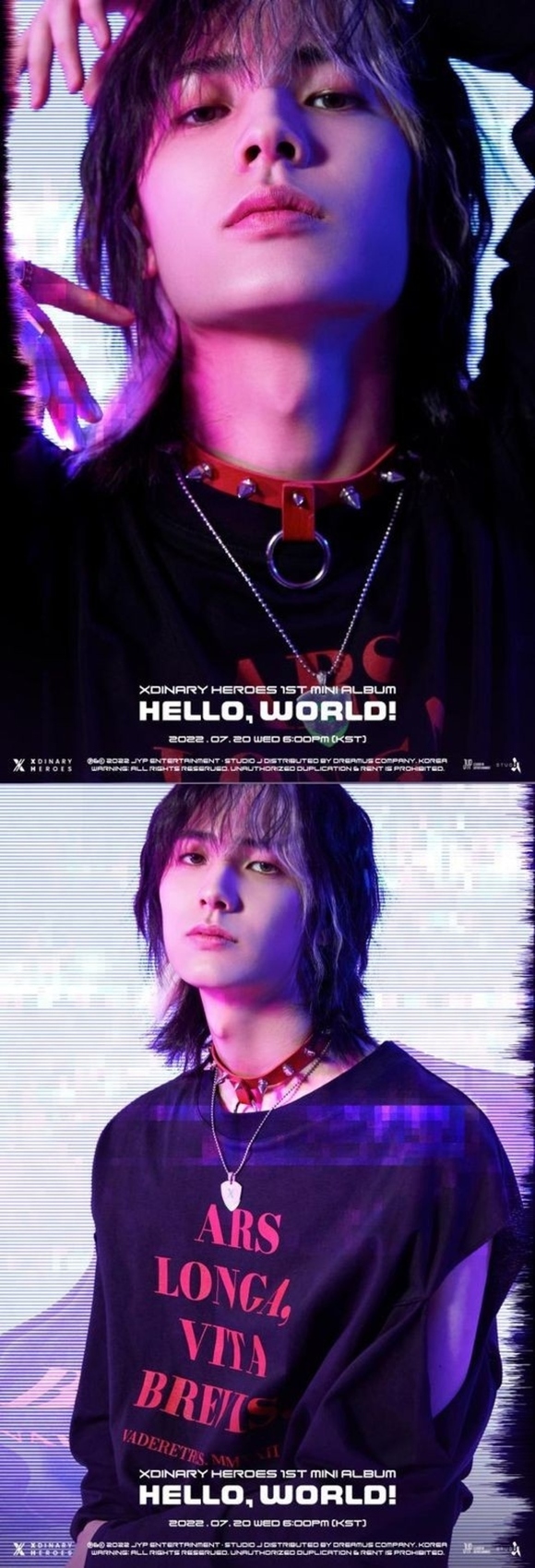 Xdinary Heroes ジュヨン、1stミニアルバム「Hello,world！」個人予告