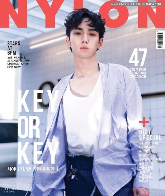 SHINee キー、韓国の女性ファッション誌初！iPhoneで撮影したグラビア