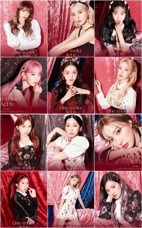 IZ*ONE、4thミニアルバム「'One-reeler' / Act IV」最後の個人