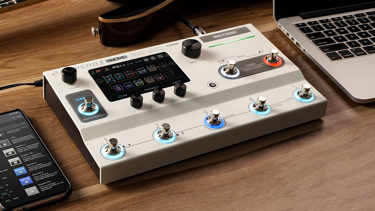 Hotone launches next-generation Ampero II Stage multi-FX pedal