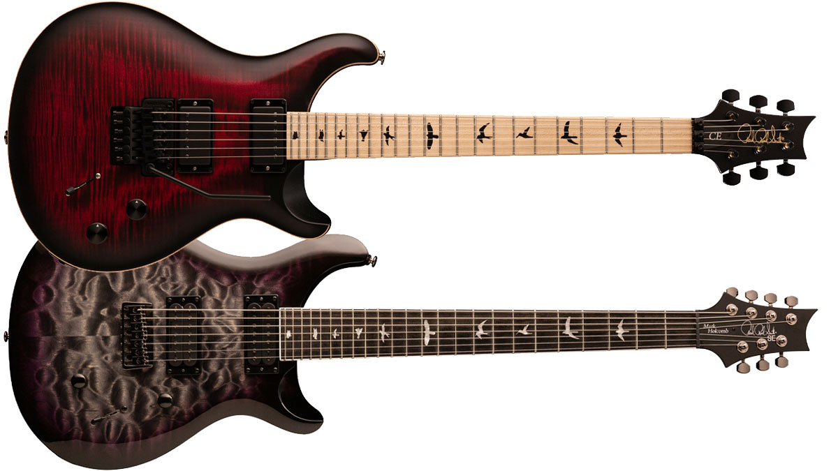 PRS debuts new SE Mark Holcomb SVN and Dustie Waring CE 24 Floyd