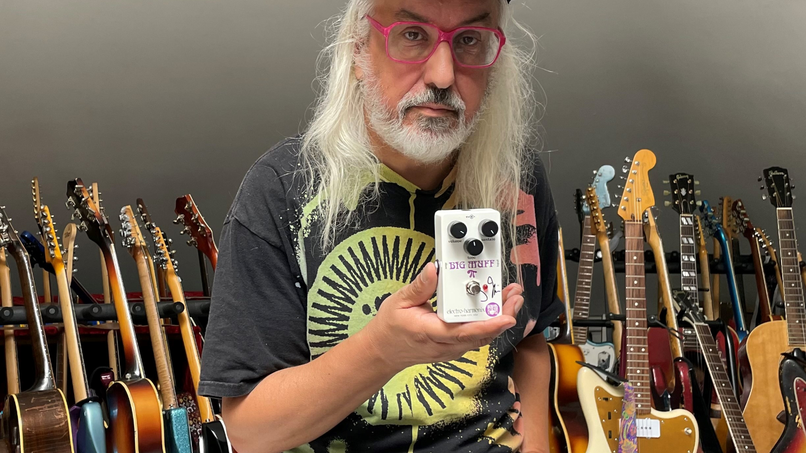 Introducing the Electro-Harmonix J Mascis Ram's Head Big Muff Pi
