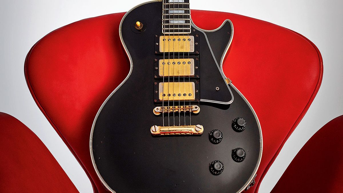 Historic hardware: 1958 Gibson Les Paul Custom | MusicRadar
