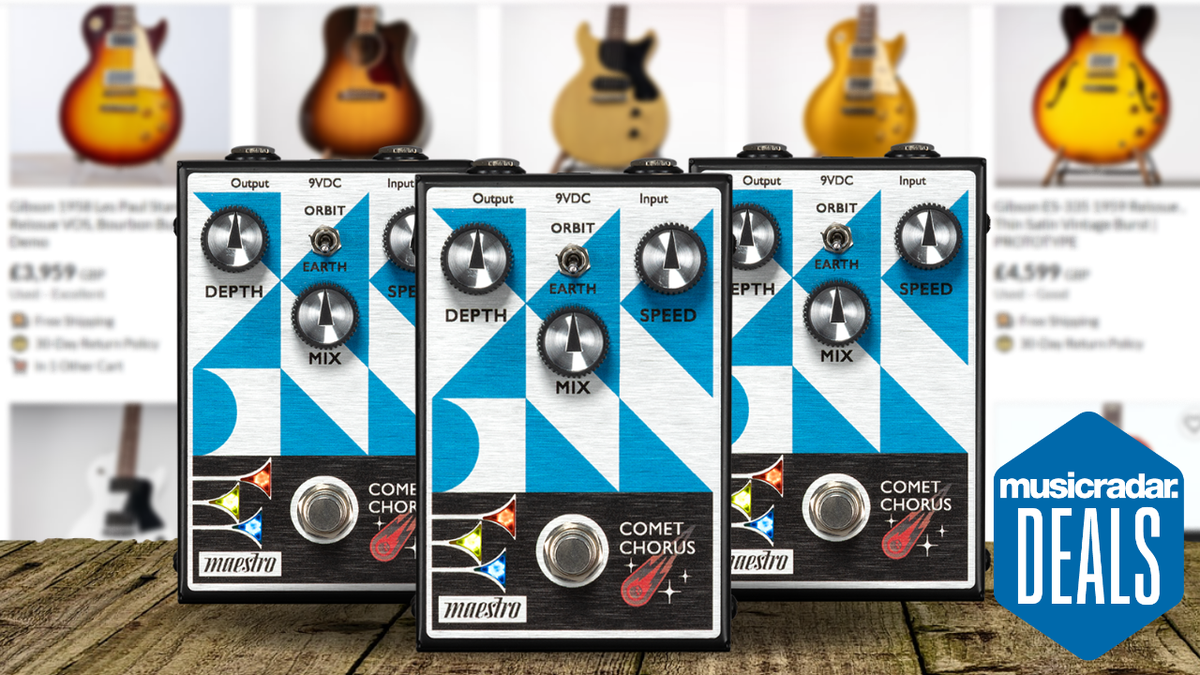 Fancy a free chorus pedal? Bag the Maestro Comet Chorus completely
