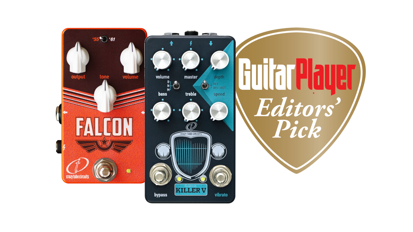 Crazy Tube Circuits Falcon and Killer V Reviews | GuitarPlayer