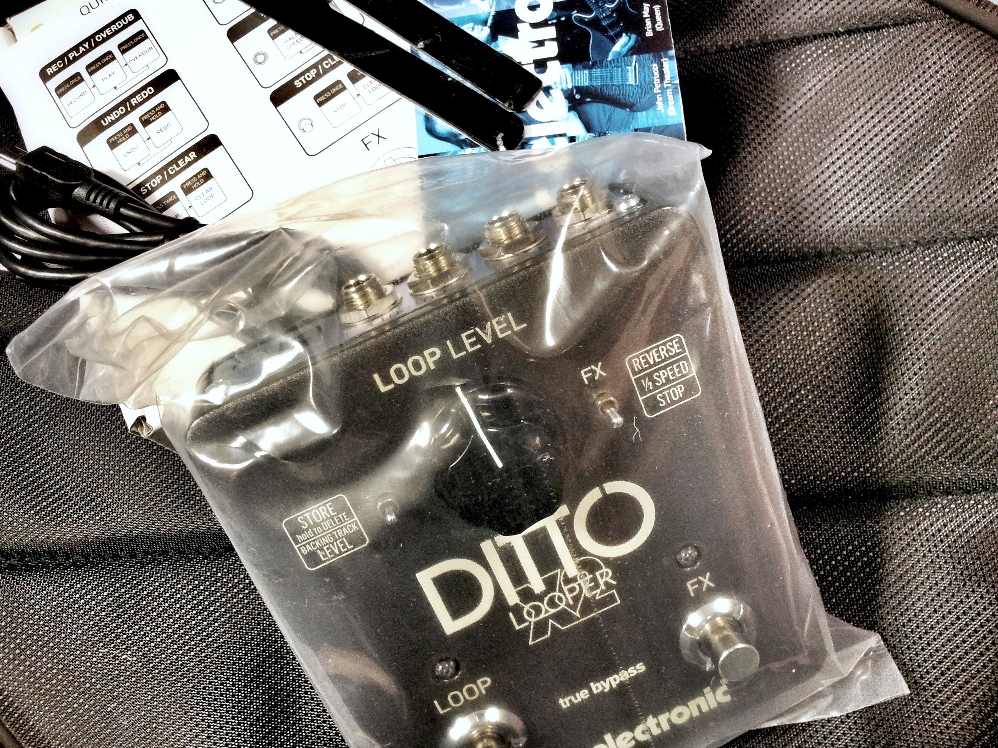 In pictures: TC Electronic Ditto X2 Looper unboxed | MusicRadar