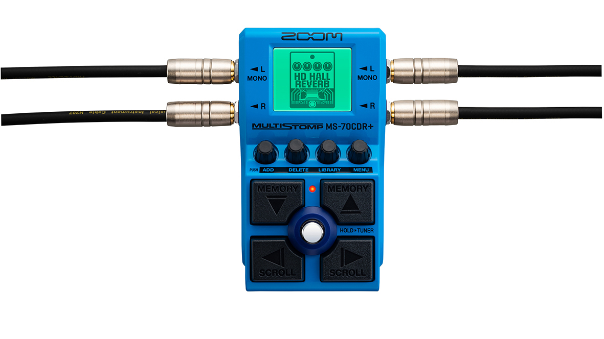 Is the Zoom MS-70CDR+ MultiStomp 2024's compact multi-effects