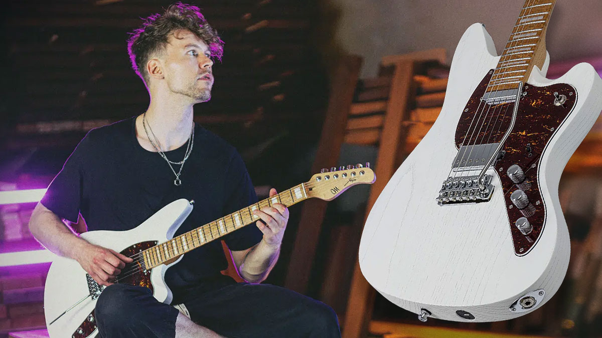 Jakub Żytecki debuts Mayones Jassper Nidra signature guitar