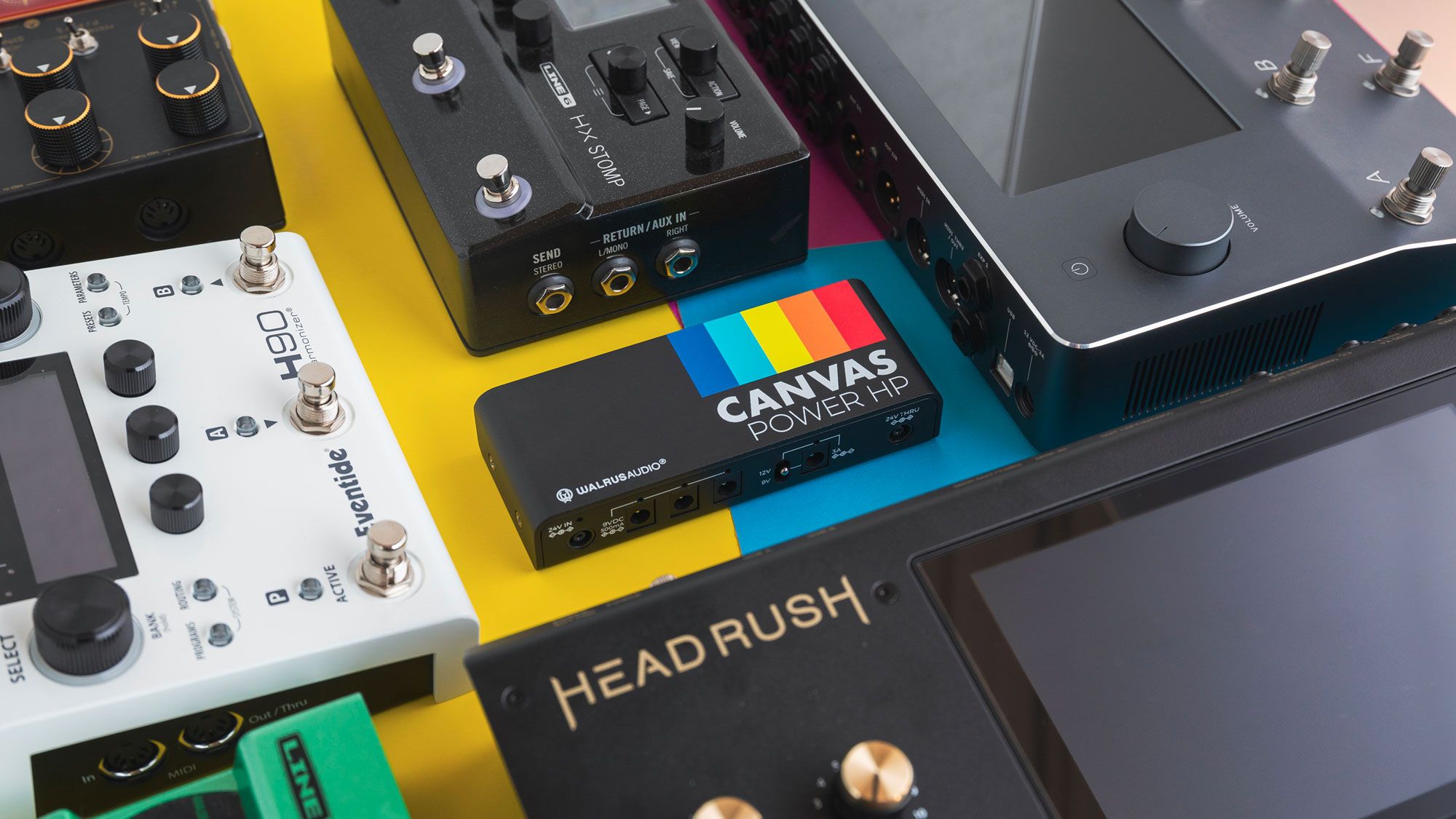 Walrus Audio's Canvas Power HP designed for amp modeler rigs