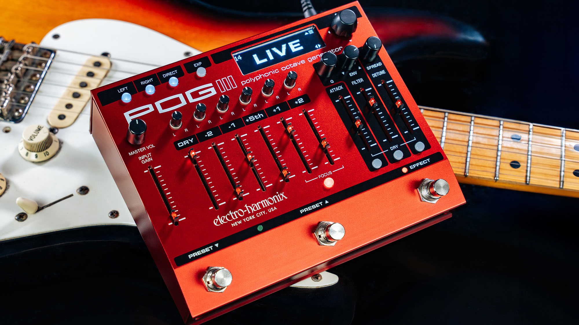 This is a huge update to music's best octave pedal”: EHX unveils