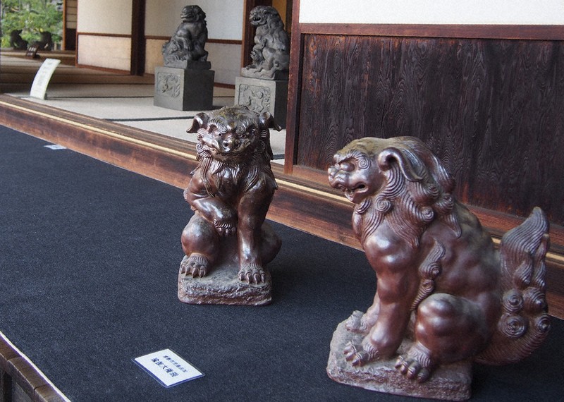 狛犬に魅了、模した90対 全国の神社行脚、備前などで再現 陶芸家浜松