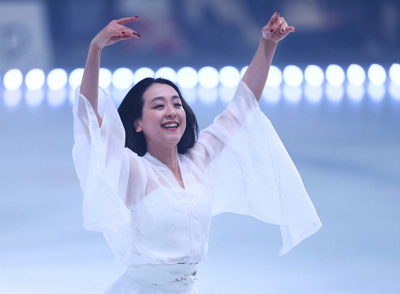 フレンズ・オン・アイスに浅田真央さん登場 リハーサルを公開 [写真