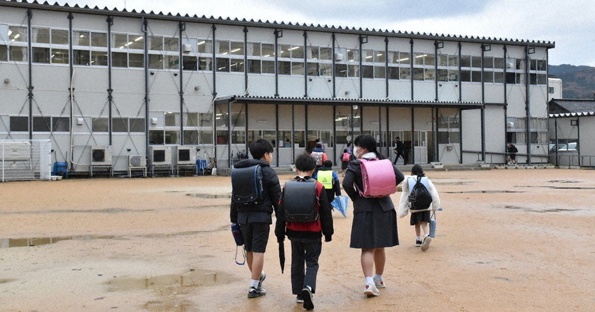 教育の森：学校統廃合が課題に 地震、豪雨で少子化加速の奥能登 | 毎日新聞