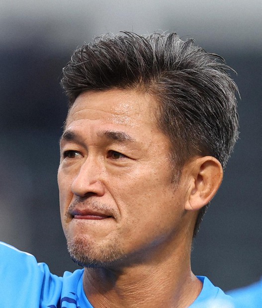 カズ、J1最年長出場記録更新 54歳12日 プロ36年目 | 毎日新聞