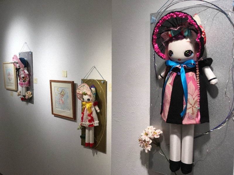 レトロで新しい文化人形 市川こずえさん個展 東京・吉祥寺 | 毎日新聞