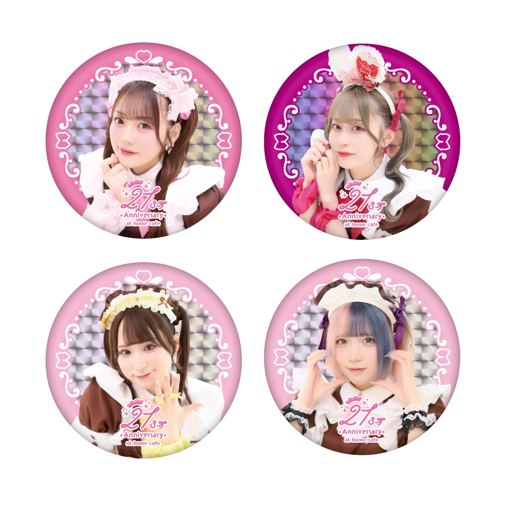 21周年記念『ファイルセット』『缶バッジ』販売情報♡ | 秋葉原・大阪