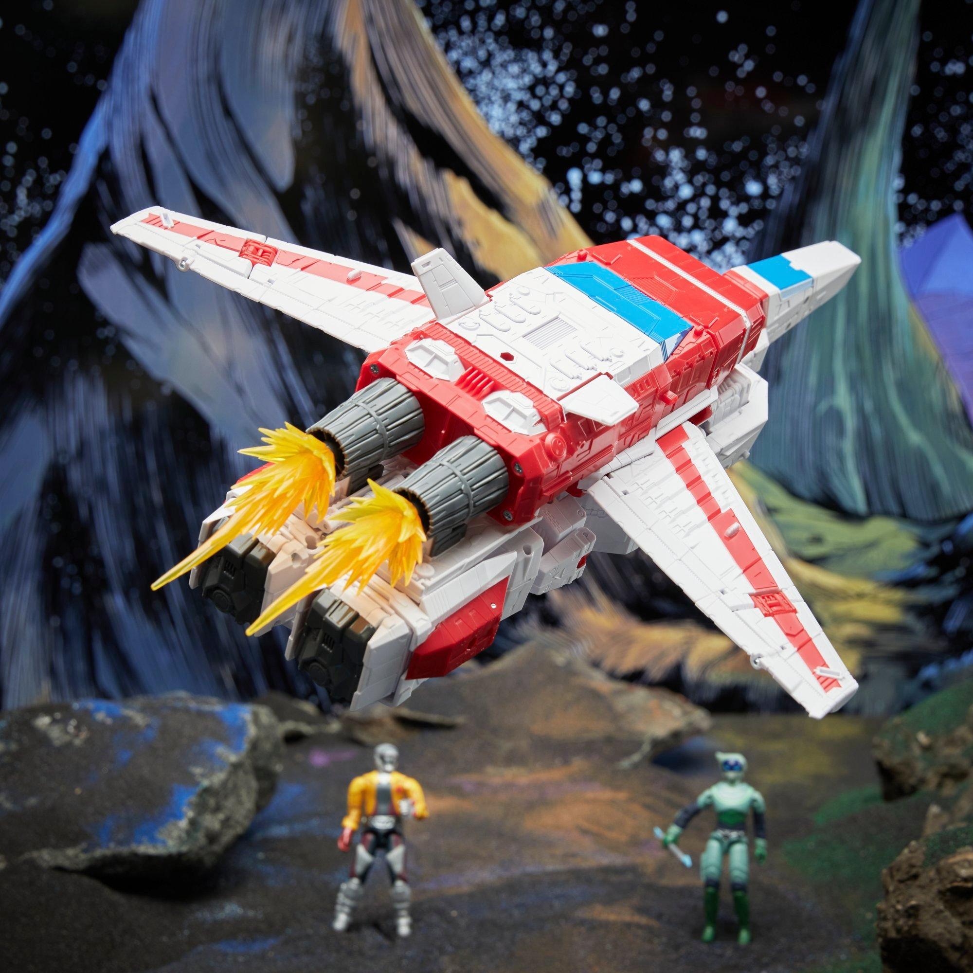 Transformers Jetfire, Zertonian Solila & Agorrian Darak Figure Set