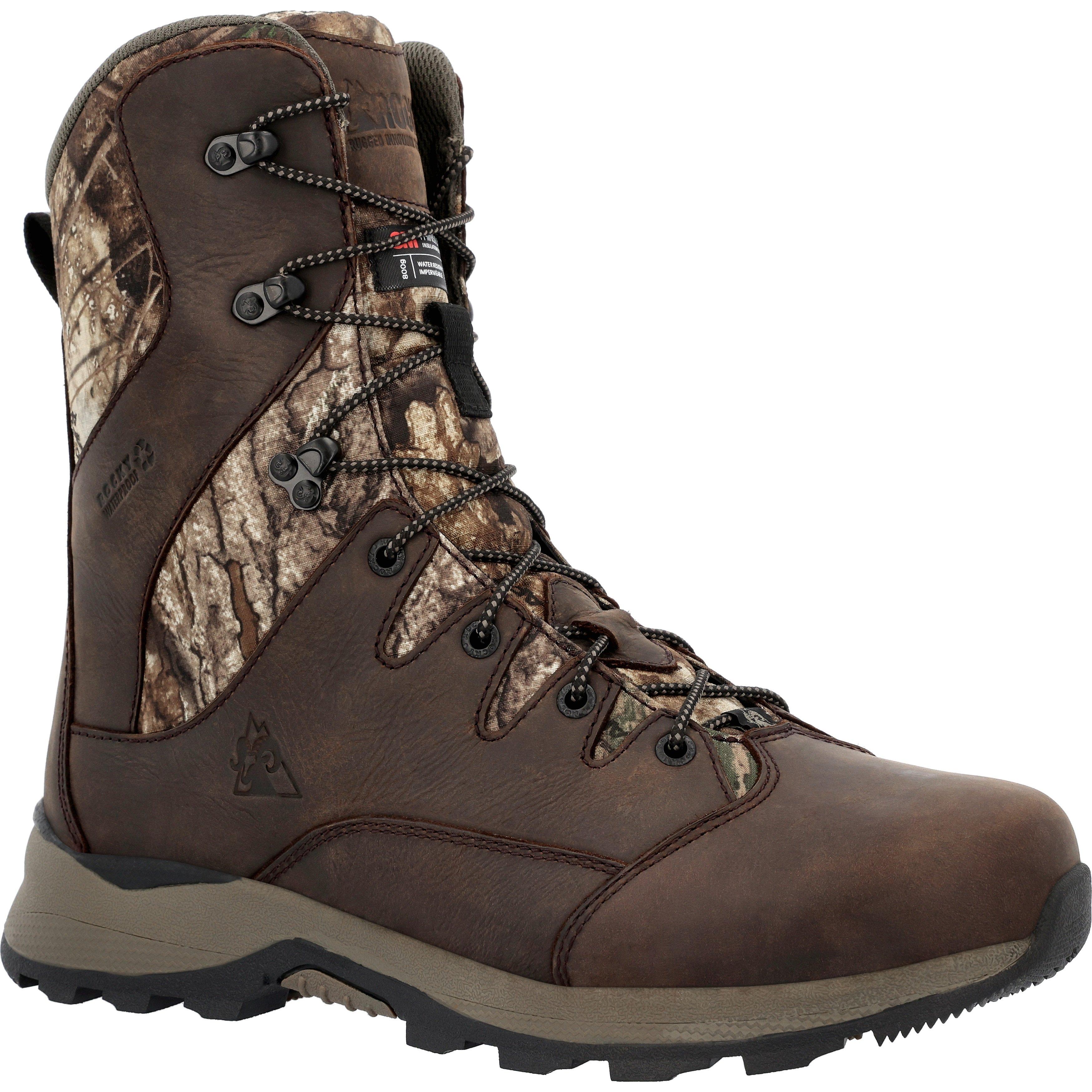 Rocky Trophy Series 800G Insulated Outdoor Boot in Realtree APX
