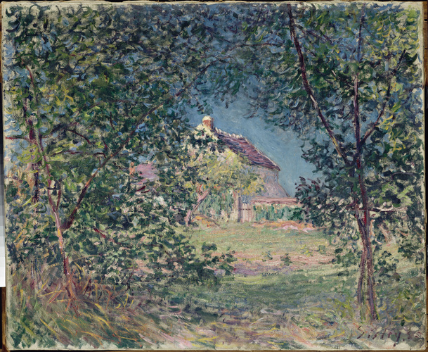 Allée de peupliers aux environs de Moret-sur-Loing - Alfred Sisley