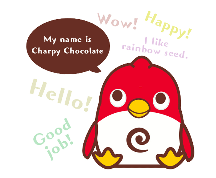 CAIメディア 鳥型英会話ロボット Charpy（チャッピー） Chocolate CH