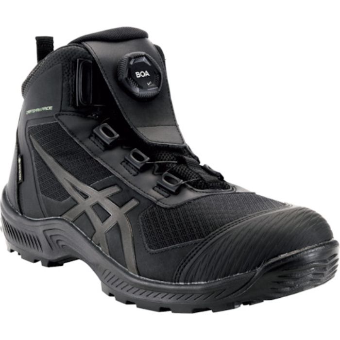 アシックス ウィンジョブCP604 GーTX BOA ブラック×ガンメタル 25.0cm