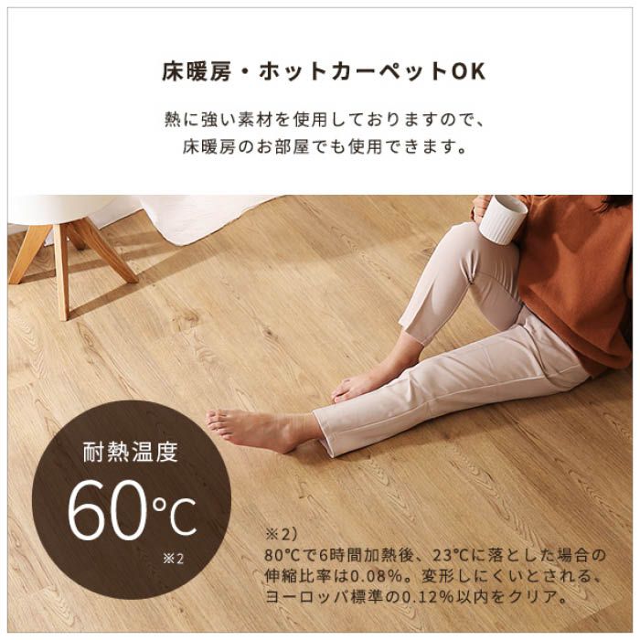 はめこみ式フロアタイル 48枚セット FJT-48--SBOの通販｜Pタイル