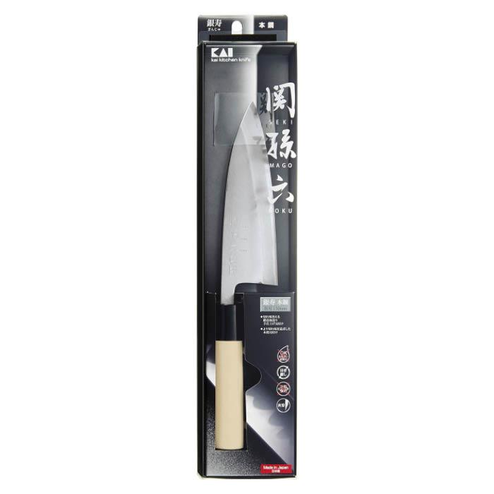 貝印 関孫六 銀寿本鋼 和包丁出刃150の通販｜包丁・まな板｜調理用品