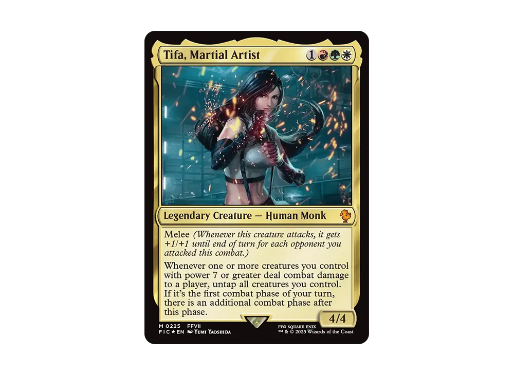 MTG FF PSA10 格闘家、ティファ サージFOIL 日本語版 Mtg 格闘家