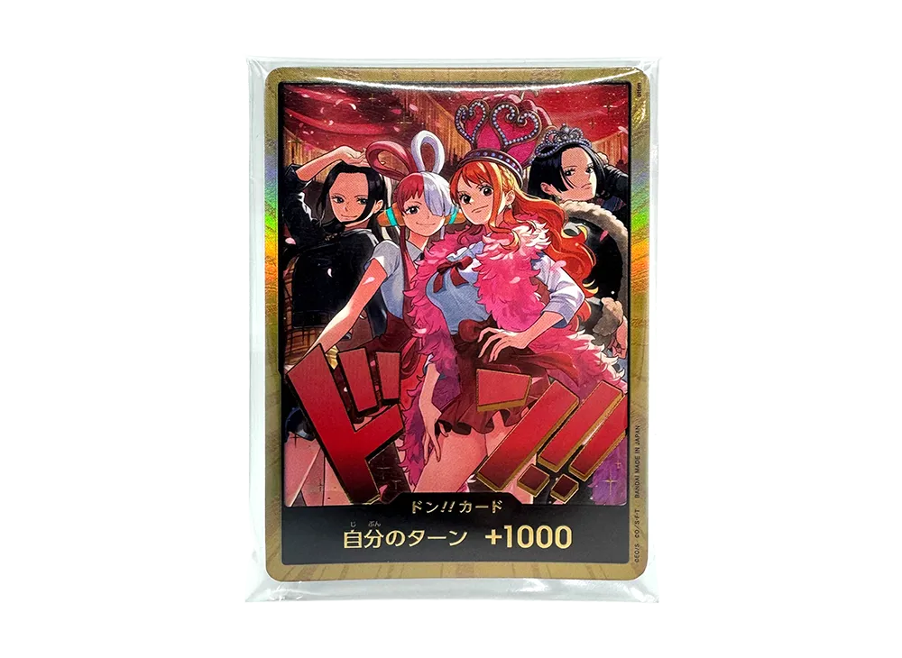 ドン!!カード : ロビン&ウタ&ナミ&ハンコック スーパーパラレル [未