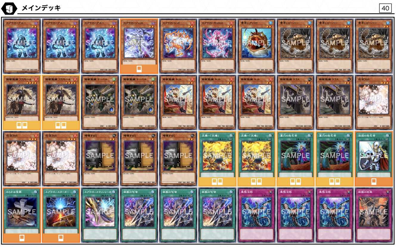 遊戯王OCG】《鉄獣スプライト》のデッキレシピと戦い方／対策方法