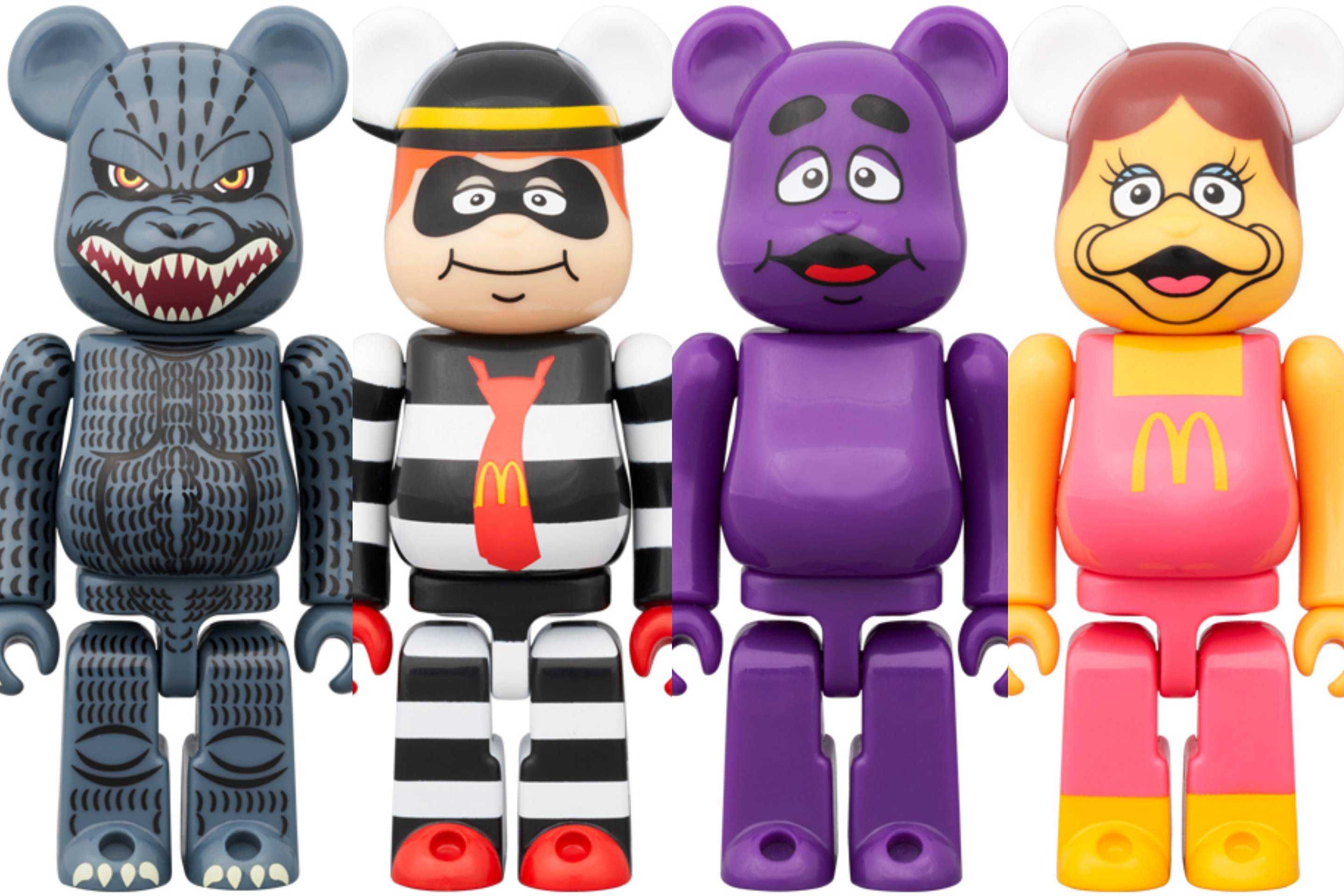 1/15発売｜BE@RBRICK ゴジラ vs McDonald's｜抽選/販売/定価情報