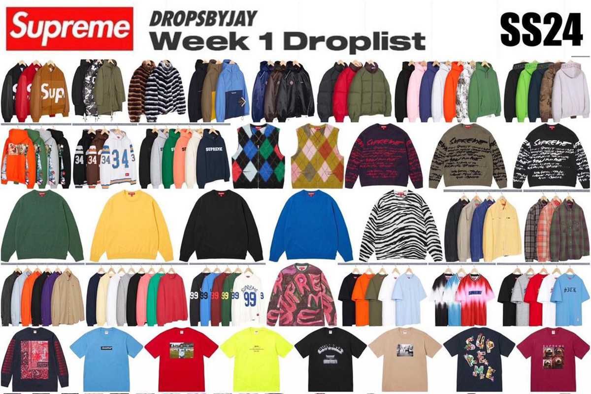 6/7更新】Supreme 2024SSの発売情報まとめ｜Week・リーク・発売日