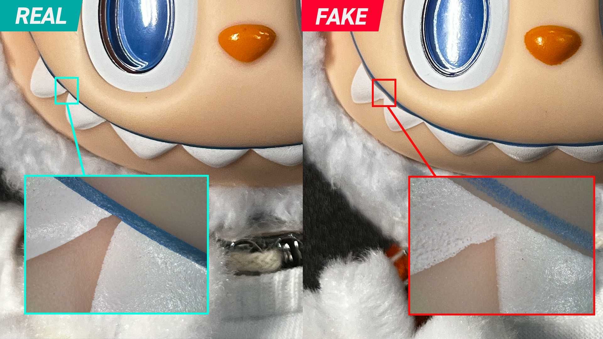 POP MART】「THE MONSTERS FALL IN WILD ぬいぐるみペンダント」の真贋