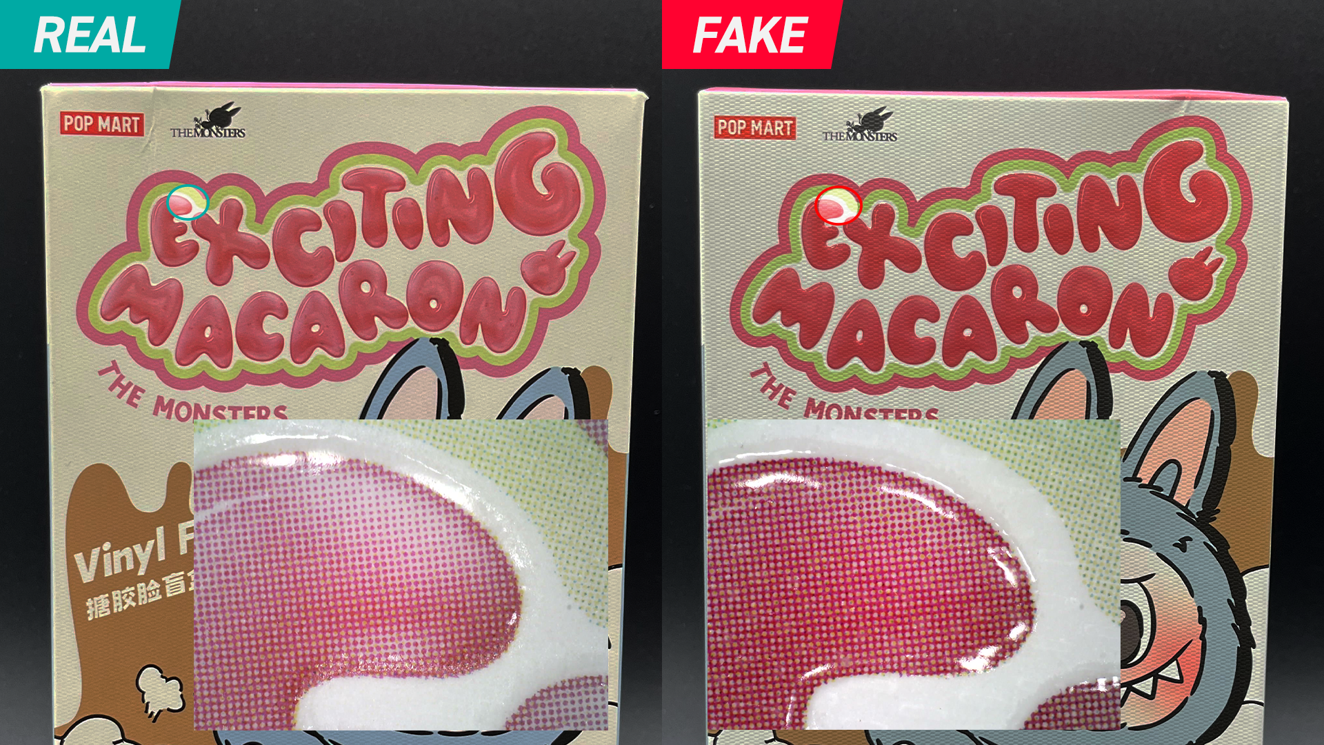 POP MART】「ポップマート THE MONSTERS Exciting Macaron ぬいぐるみ