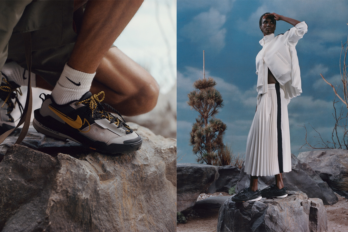 最新作がリリース直近の「sacai × Nike」のスニーカー。過去モデルと