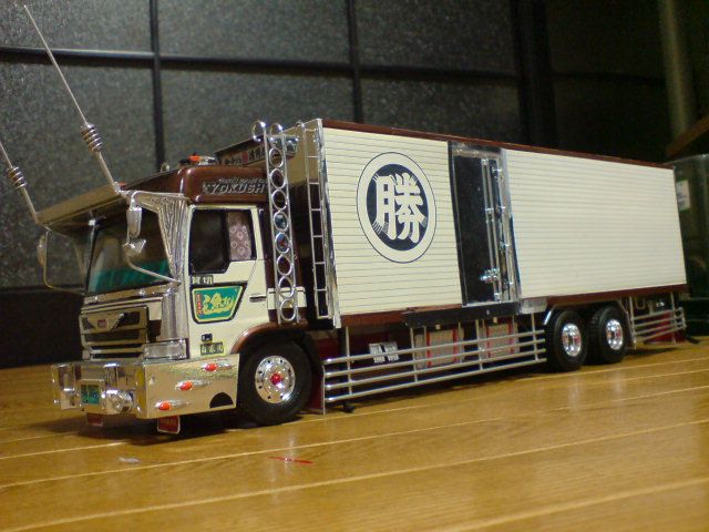 初代渡月丸 荷台変更④｜RITSUのブログ｜☆トラックのプラモデル