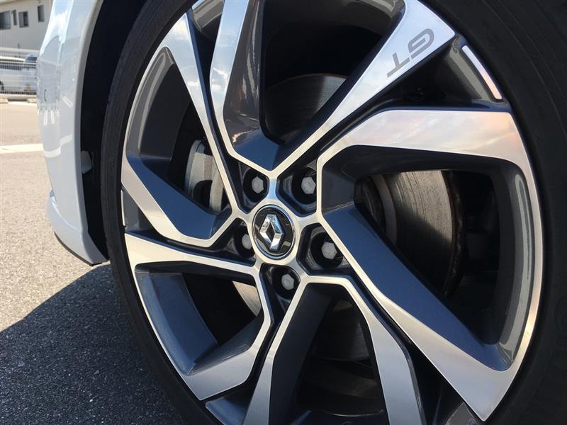 ルノー(純正) MAGNY-COURS'18インチ ダイヤモンドカットホイール の